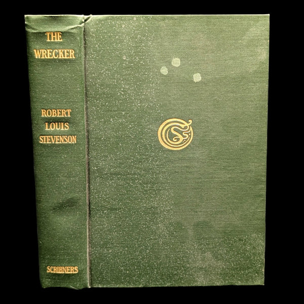 The Wrecker by Robert Louis Stevenson & Lloyd Osbourne (1911 Scribner's Illustrated Edition) 🚢🏝️💰