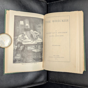 The Wrecker by Robert Louis Stevenson & Lloyd Osbourne (1911 Scribner's Illustrated Edition) 🚢🏝️💰