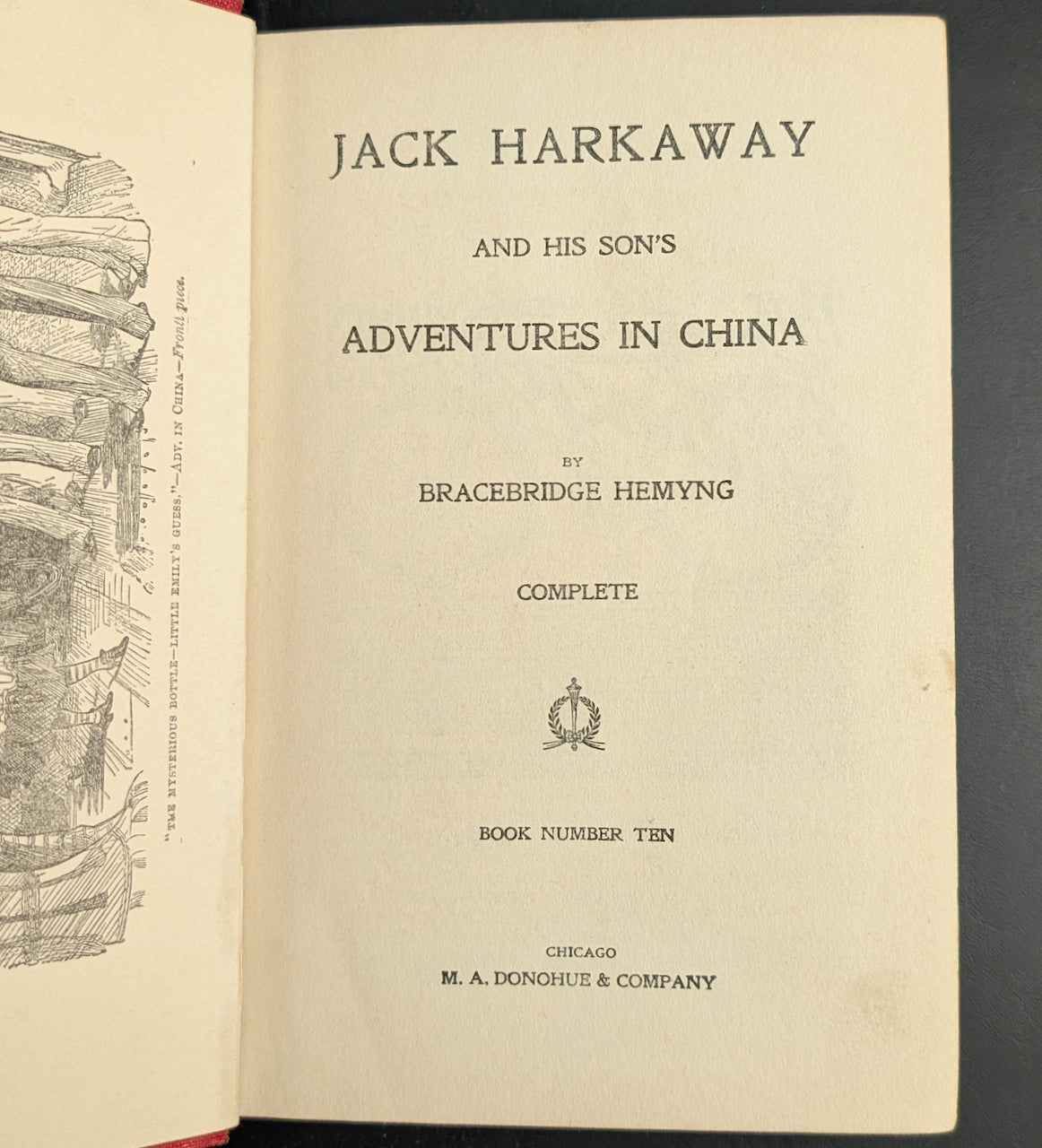 Jack Harkaway And His Son’s Adventures In China by Bracebridge Hemyng (M. A. Donohue Series Reprint) 🇨🇳🚢💰