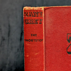 The Shortstop by Zane Grey (1937 Vintage Edition) - Baseball and Americana Novel ⚾️🇺🇸✍️