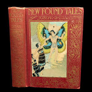New Found Tales From Many Lands by Joseph Burke Egan (1930 First Edition) - Boston Bookseller Stamp 📚🌍🦋
