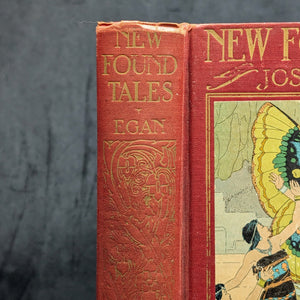 New Found Tales From Many Lands by Joseph Burke Egan (1930 First Edition) - Boston Bookseller Stamp 📚🌍🦋