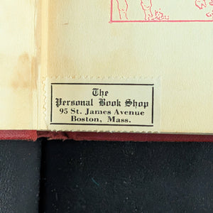 New Found Tales From Many Lands by Joseph Burke Egan (1930 First Edition) - Boston Bookseller Stamp 📚🌍🦋