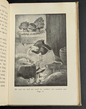 The Adventures of Unc' Billy Possum by Thornton W. Burgess (1922 Bedtime Story-Book Reprint) - Early Gift Inscription 🐾🦉📜