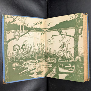 Mother West Wind “Why” Stories by Thornton W. Burgess (1915 Grosset & Dunlap Reprint) - Harrison Cady Illustrated 🦉🐇📜