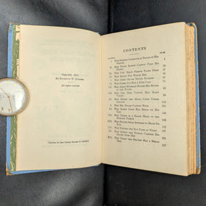 Mother West Wind “Why” Stories by Thornton W. Burgess (1915 Grosset & Dunlap Reprint) - Harrison Cady Illustrated 🦉🐇📜