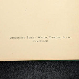 Saunterings by Charles Dudley Warner (1875 James R. Osgood Printing) - Victorian Green Decorative Binding 🌿📜🏛️