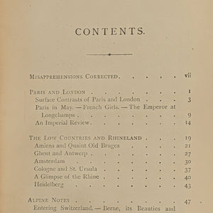 Saunterings by Charles Dudley Warner (1875 James R. Osgood Printing) - Victorian Green Decorative Binding 🌿📜🏛️