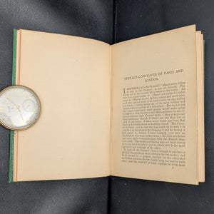 Saunterings by Charles Dudley Warner (1875 James R. Osgood Printing) - Victorian Green Decorative Binding 🌿📜🏛️