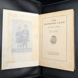 The Promised Land by Mary Antin (1912 First Edition) - Oakland, CA Inscription 🇺🇸📚🌉