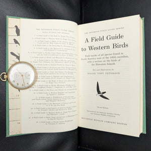 A Field Guide To Western Birds by Roger Tory Peterson (1961 Second Edition Reprint) - Audubon Society Endorsed 🐦🧭🇺🇸