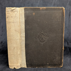 Webster's International Dictionary (1890s Printing) - Unique 19th-Century Anti-Theft Rhyme 📜🖋️🇺🇸