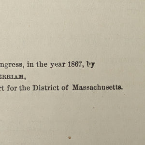 Webster's International Dictionary (1890s Printing) - Unique 19th-Century Anti-Theft Rhyme 📜🖋️🇺🇸