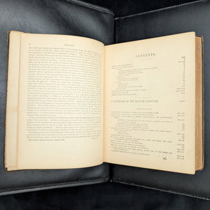 Webster's International Dictionary (1890s Printing) - Unique 19th-Century Anti-Theft Rhyme 📜🖋️🇺🇸