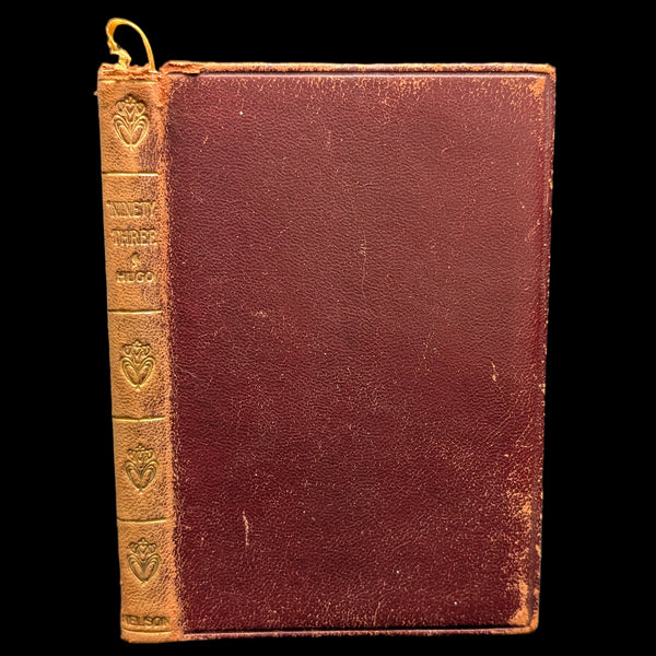 'Ninety-three' by Victor Hugo (Decorative Leather Gilt Binding), Circa 1930 📜🇫🇷⚜️