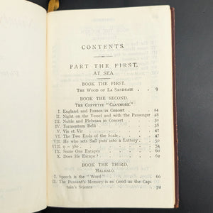 'Ninety-three' by Victor Hugo (Decorative Leather Gilt Binding), Circa 1930 📜🇫🇷⚜️