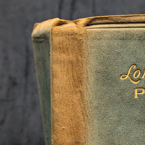 Longfellow's Poems (Art Nouveau Suede Half-Binding with Gilt Inlay), Circa 1910 ✍️🇺🇸⚜️