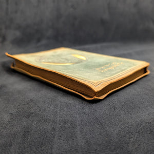 Longfellow's Poems (Art Nouveau Suede Half-Binding with Gilt Inlay), Circa 1910 ✍️🇺🇸⚜️