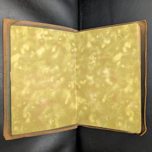 Longfellow's Poems (Art Nouveau Suede Half-Binding with Gilt Inlay), Circa 1910 ✍️🇺🇸⚜️