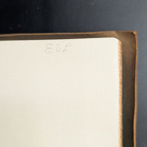 Longfellow's Poems (Art Nouveau Suede Half-Binding with Gilt Inlay), Circa 1910 ✍️🇺🇸⚜️