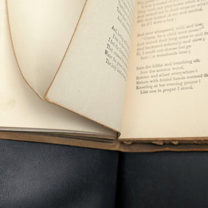 Longfellow's Poems (Art Nouveau Suede Half-Binding with Gilt Inlay), Circa 1910 ✍️🇺🇸⚜️