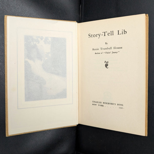 Story-Tell Lib by Annie Trumbull Slosson (Ex-Library Copy), 1926 📜🇺🇸📚