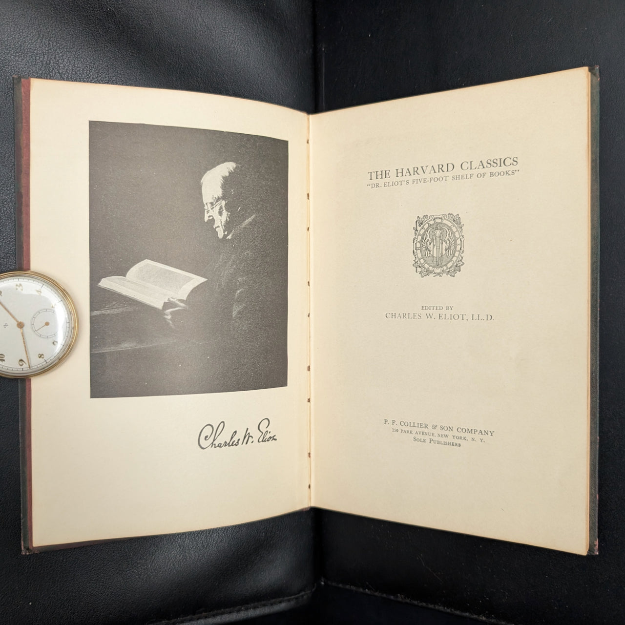 Fifteen Minutes A Day: Reading Guide by Charles W. Eliot (FIRST EDITION, Harvard Classics), 1927 📚🇺🇸⏱️