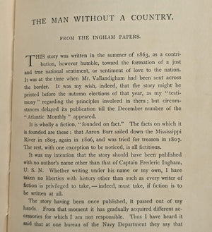 The Man Without A Country by Edward E. Hale (S.F. Public Library Copy), 1915 🇺🇸📜⚓️