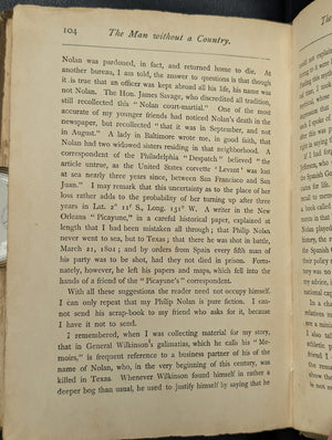 The Man Without A Country by Edward E. Hale (S.F. Public Library Copy), 1915 🇺🇸📜⚓️