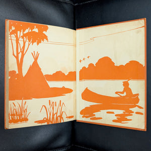 Red Feather: A Book of Indian Life and Tales by Margaret E. Morcomb (Art Deco School Primer), Circa 1930s 📚🧡🏹