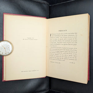 The Foreigner by Ralph Connor (FIRST EDITION), 1909 🇨🇦🇺🇸📜