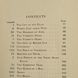 The Foreigner by Ralph Connor (FIRST EDITION), 1909 🇨🇦🇺🇸📜