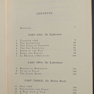 The White Nile by Alan Moorehead (FIRST EDITION), 1960 🐘🌍📜