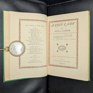 A Lost Lady by Willa Cather (Twentieth Printing), 1952 📚🇺🇸🌉