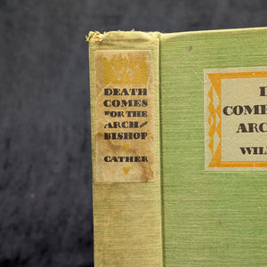 Death Comes for the Archbishop by Willa Cather (18th Printing), 1928 📚🕯️🏜️