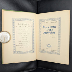 Death Comes for the Archbishop by Willa Cather (18th Printing), 1928 📚🕯️🏜️