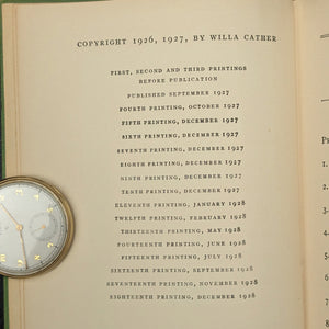 Death Comes for the Archbishop by Willa Cather (18th Printing), 1928 📚🕯️🏜️