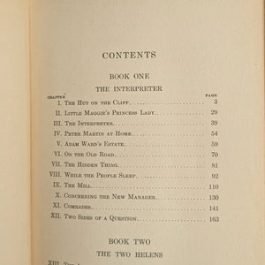 Helen of the Old House by Harold Bell Wright (FIRST PRINTING), 1921 🎄📜🇺🇸