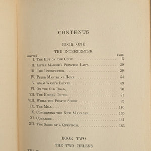 Helen of the Old House by Harold Bell Wright (FIRST PRINTING), 1921 🎄📜🇺🇸