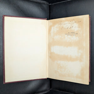 The Winning of Barbara Worth by Harold Bell Wright (FIRST EDITION), 1911 🇺🇸📜💧