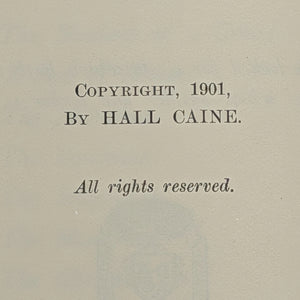 The Eternal City by Hall Caine (FIRST EDITION), 1901 📜⚜️🇮🇹