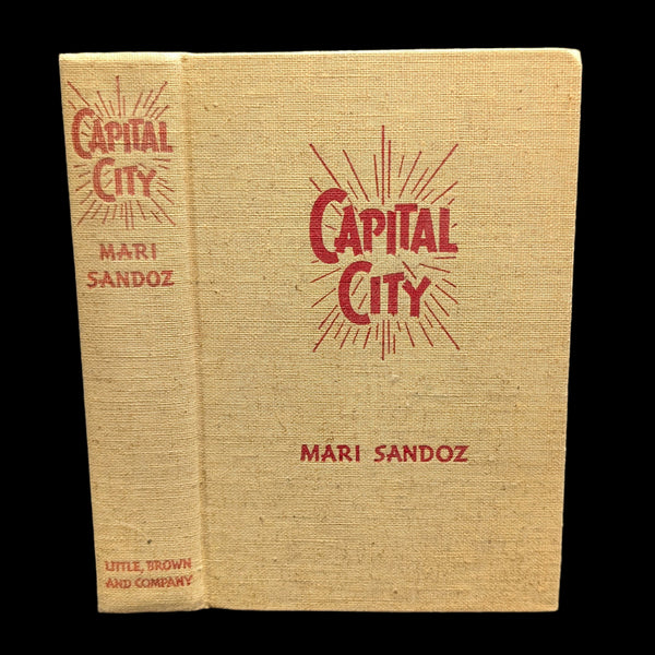 Capital City by Mari Sandoz (FIRST EDITION), 1939 🇺🇸📜📰