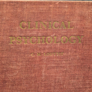 Clinical Psychology by C. M. Louttit (FIRST EDITION, Annotated Mid-1930s Children's Behavior Textbook), 1936 🧠📜✍️