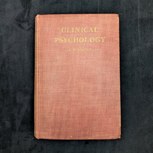 Clinical Psychology by C. M. Louttit (FIRST EDITION, Annotated Mid-1930s Children's Behavior Textbook), 1936 🧠📜✍️