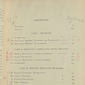 Clinical Psychology by C. M. Louttit (FIRST EDITION, Annotated Mid-1930s Children's Behavior Textbook), 1936 🧠📜✍️