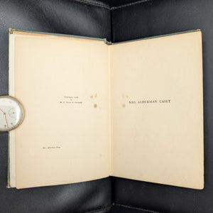 Mrs. Alderman Casey by Irene Stoddard Capwell (FIRST EDITION), 1905 📜✍️🇮🇪