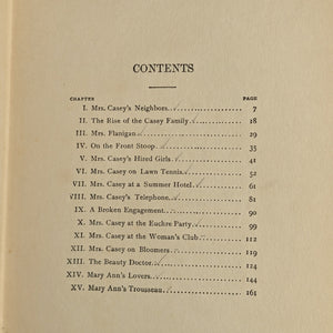 Mrs. Alderman Casey by Irene Stoddard Capwell (FIRST EDITION), 1905 📜✍️🇮🇪