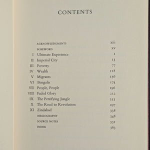 Calcutta by Geoffrey Moorhouse (FIRST AMERICAN EDITION), 1972 🇮🇳📜🌉