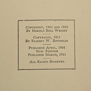 That Printer of Udell's by Harold Bell Wright (NEW EDITION), 1911 📜✍️✝️