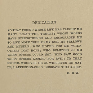 That Printer of Udell's by Harold Bell Wright (NEW EDITION), 1911 📜✍️✝️